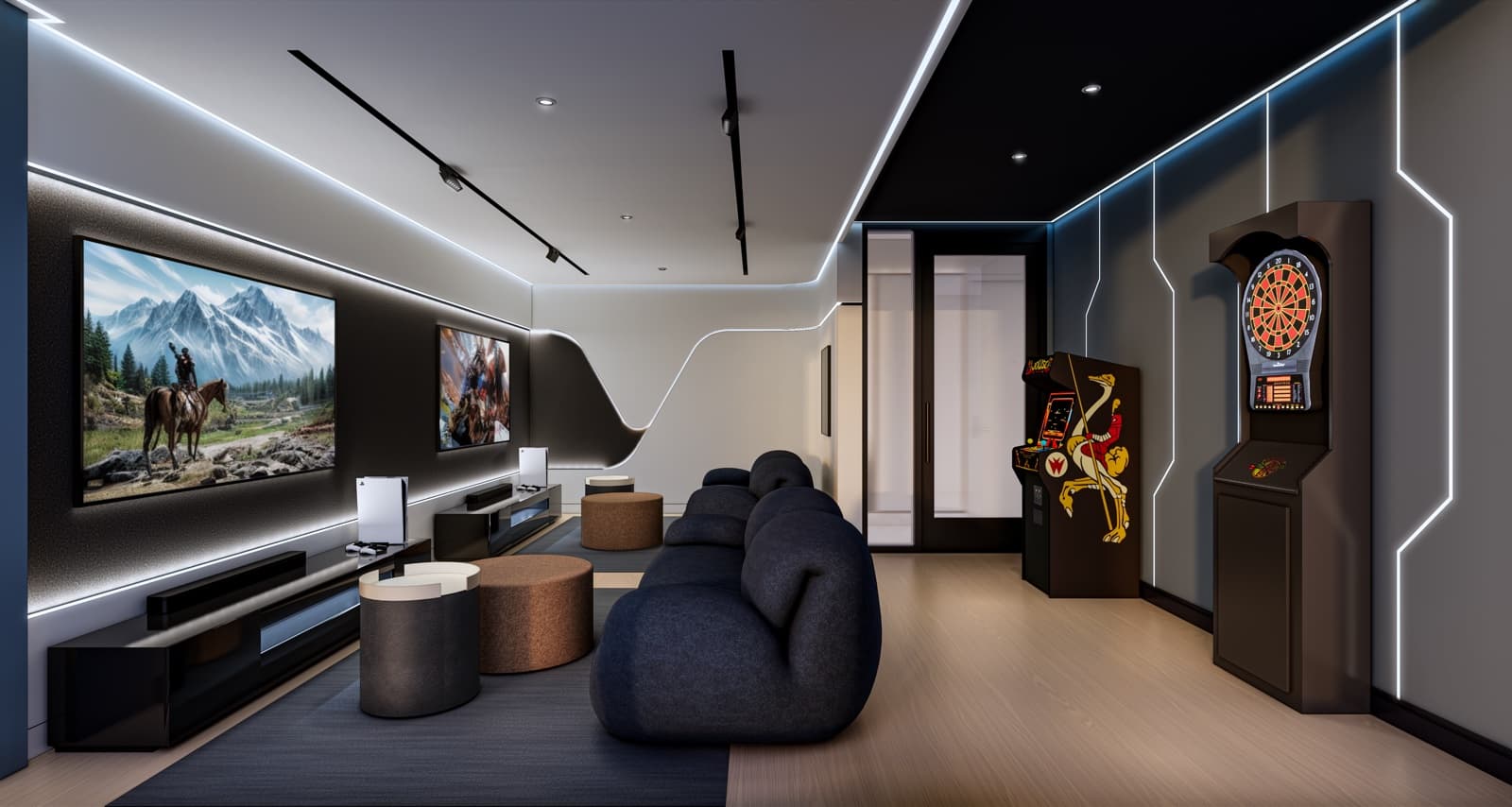 Tech Lounge & Work Space