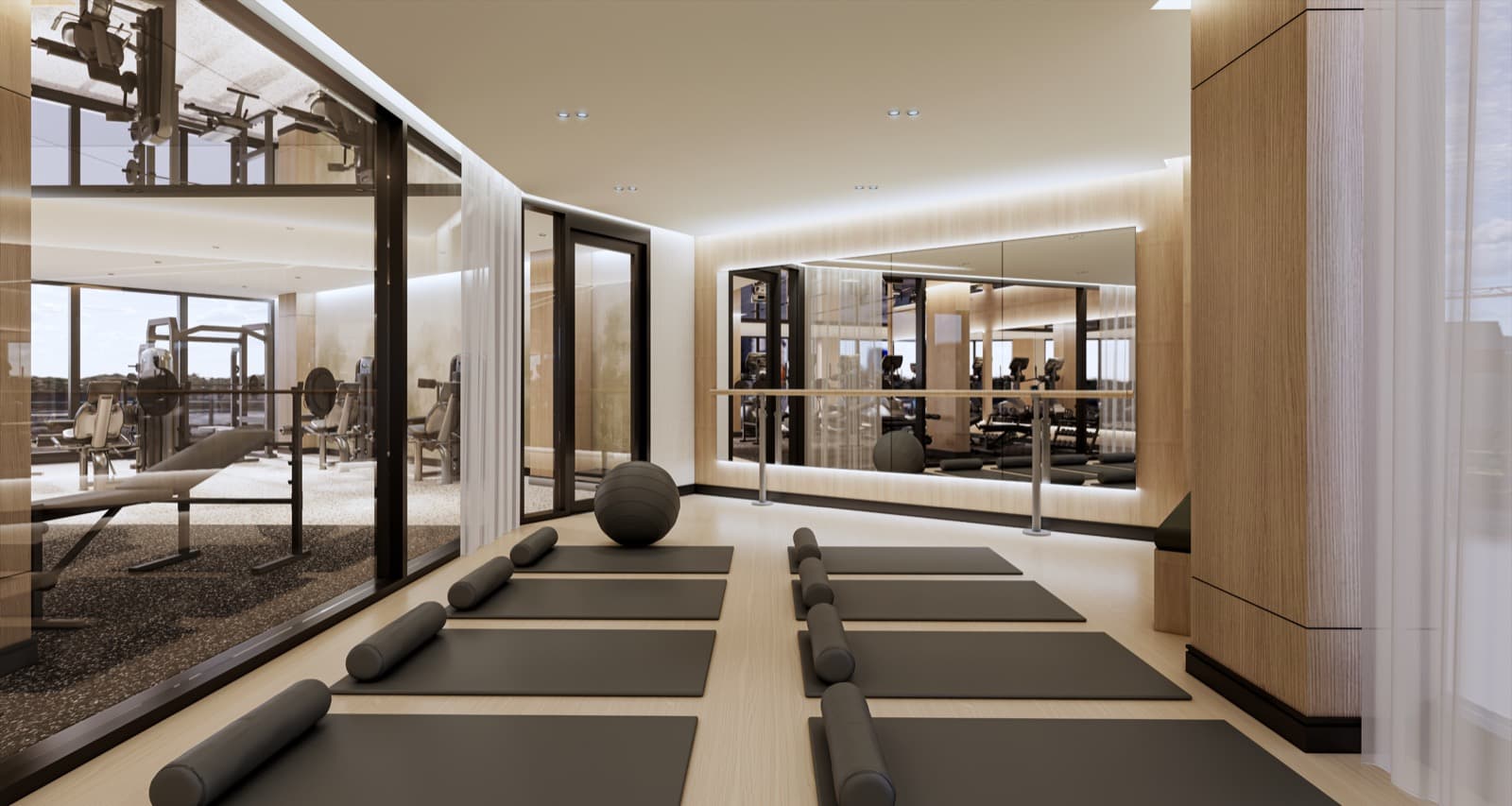 Yoga room